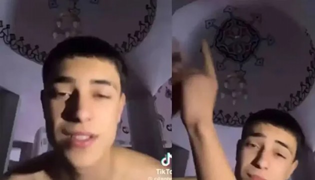 Camide çıplak video çeken şahıs gözaltına alındı